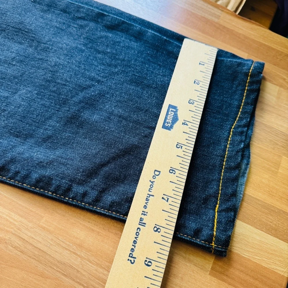 Ag Adriano Goldschmied the graduate tailored leg blue jeans size 38